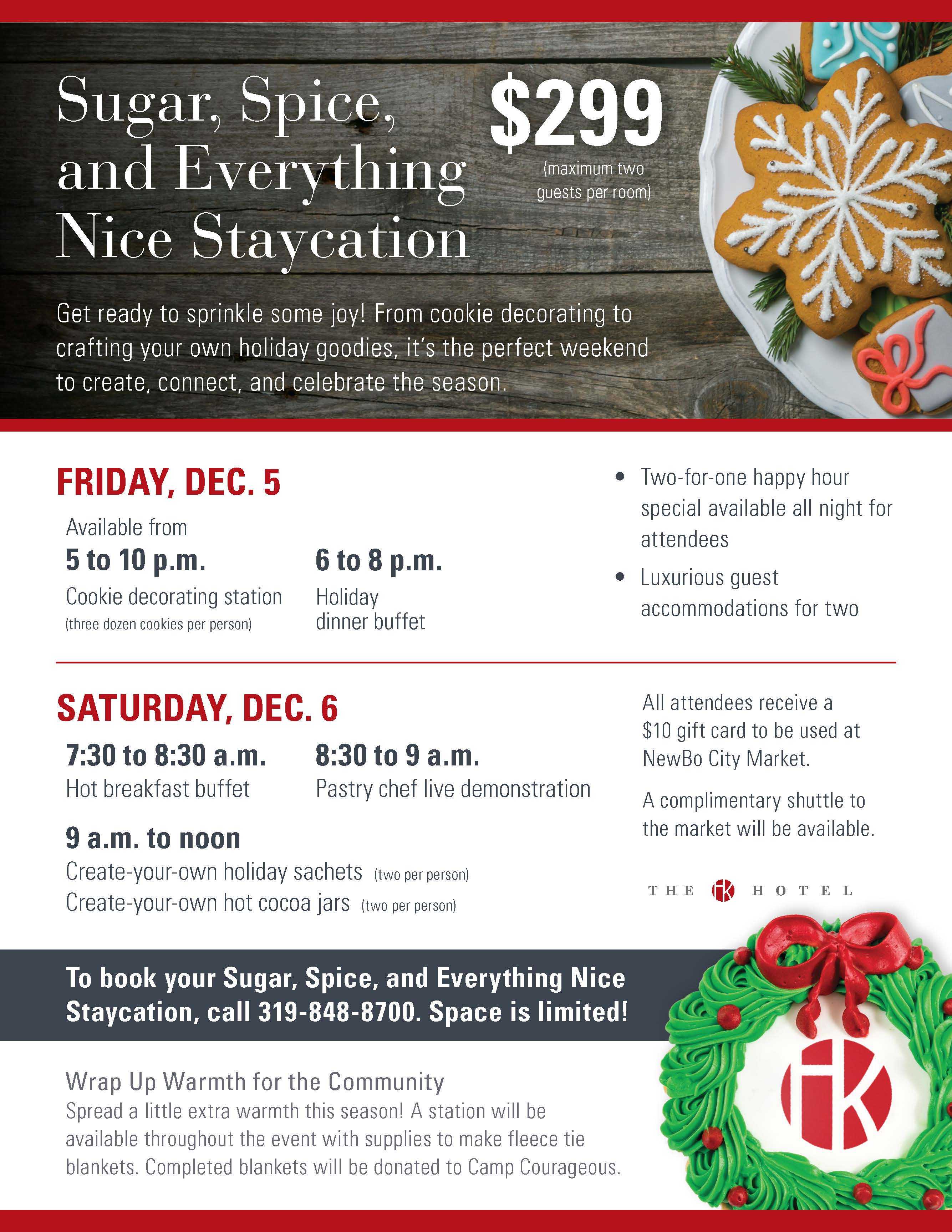 Kirkwood Holiday Staycation Package